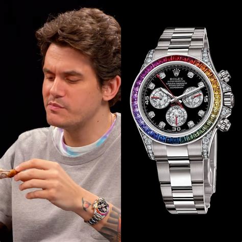 john mayer rolex blnr|John Mayer's Watches .